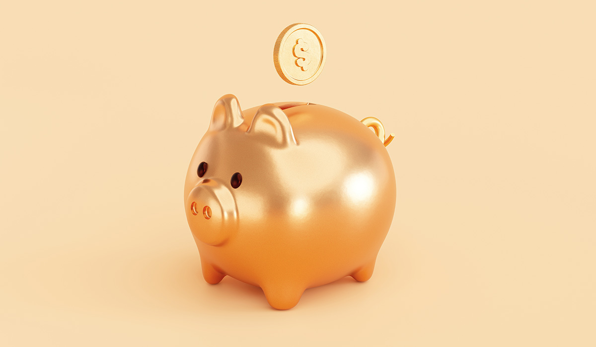 Golden-Piggy-Bank Piggy Bank
